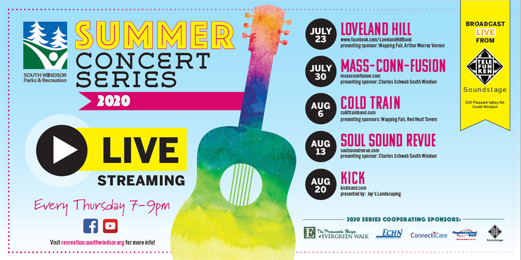 South Windsor Parks and Recreation Summer Concert Series